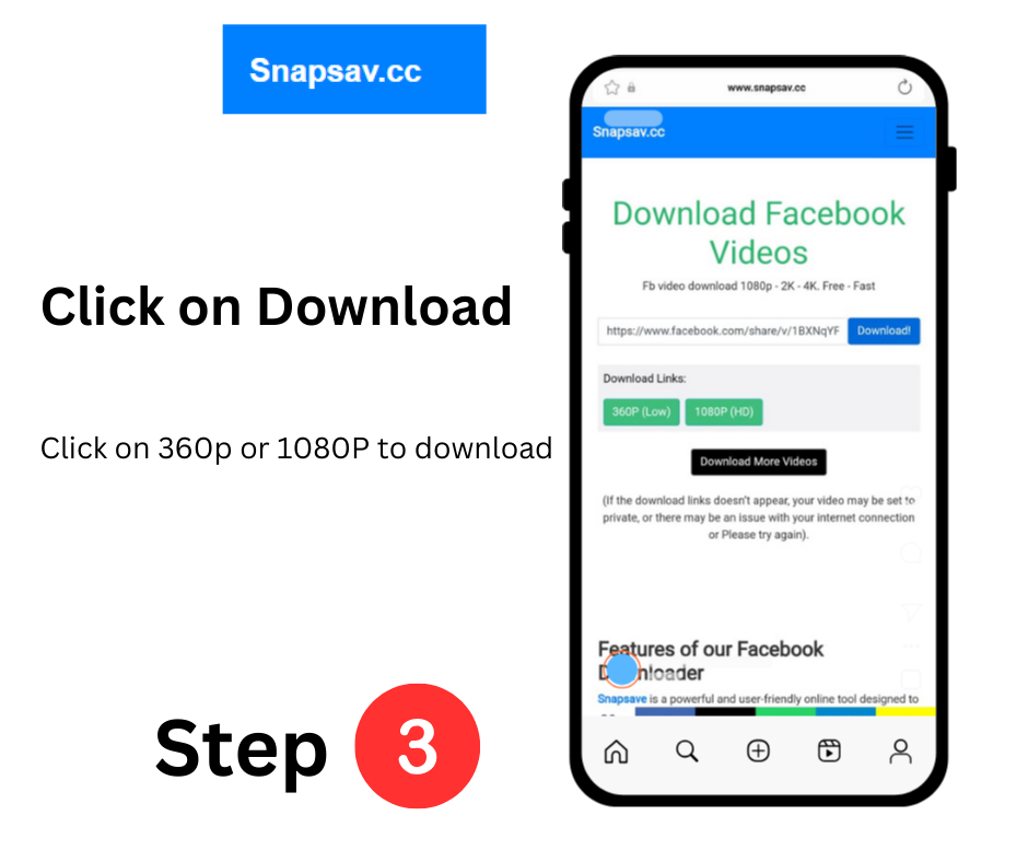 Steps for iPhone / Android